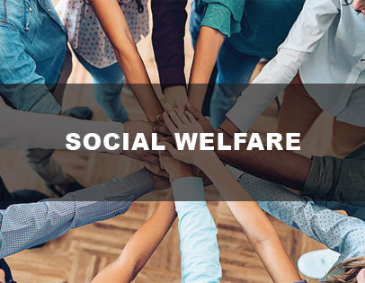 Mechanical students participating in social welfare activities